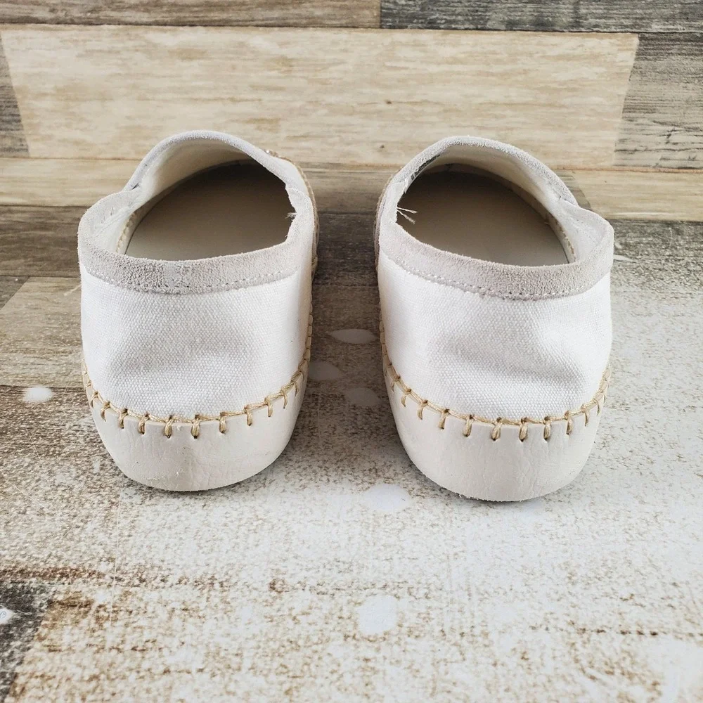 Philippe Model Paris Marseille Womens Shoes Sz 5.5 White Gold Glitter Slip On